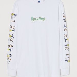 Rick and Morty shirt from H and M